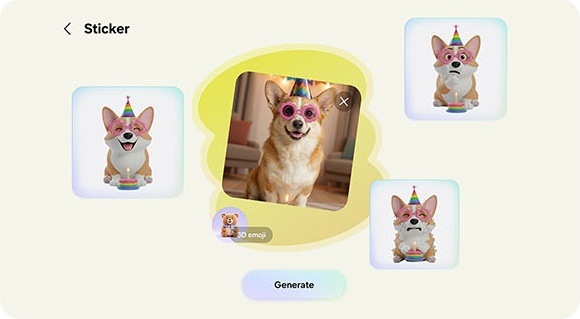 S Samsung Galaxy S26+ také můžete z fotek vytvářet interaktivní nálepky