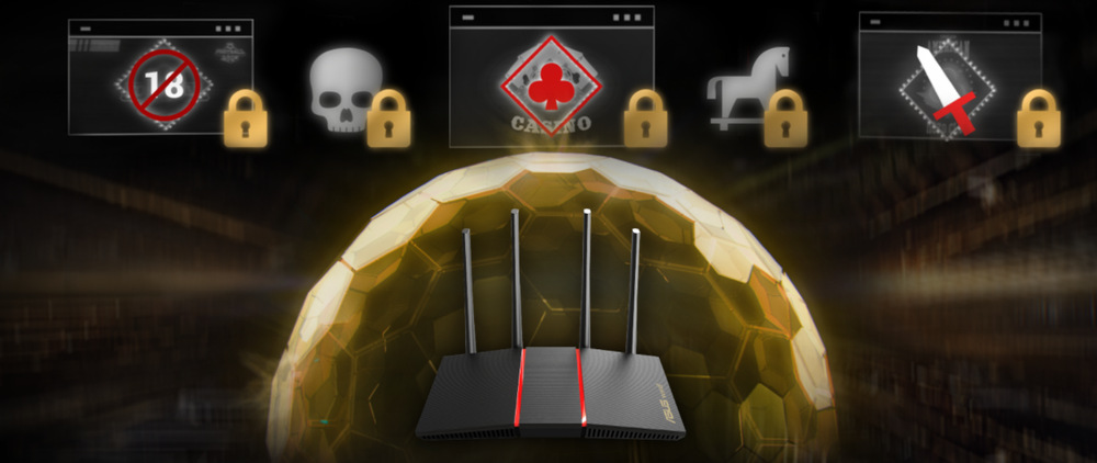 Router Asus RT-AX55 černá Router Asus RT-AX55 černá