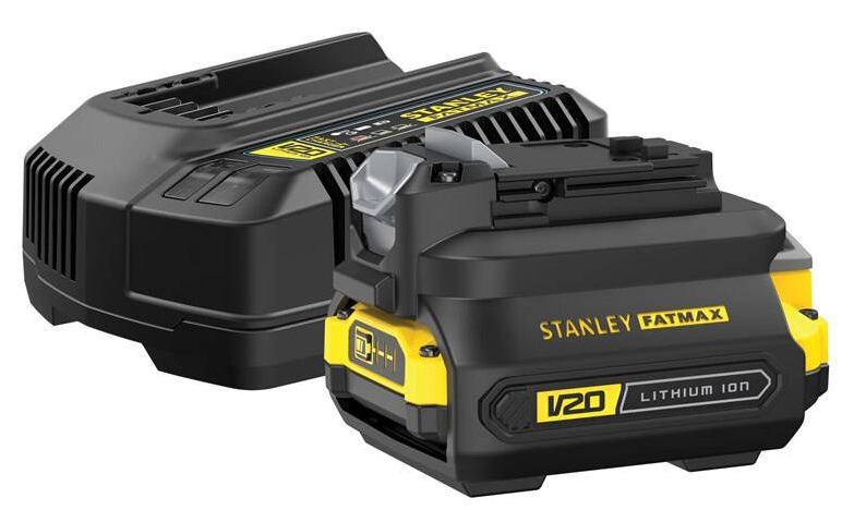 Set baterie a nabíječky Stanley FatMax SFMCB121D1-QW