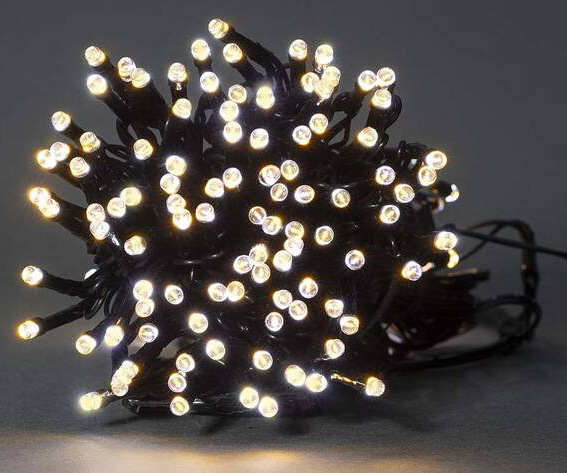 Vánoční osvětlení Nedis SmartLife LED, Wi-Fi, Teplá bílá, 200 LED, 20 m, Android / IOS