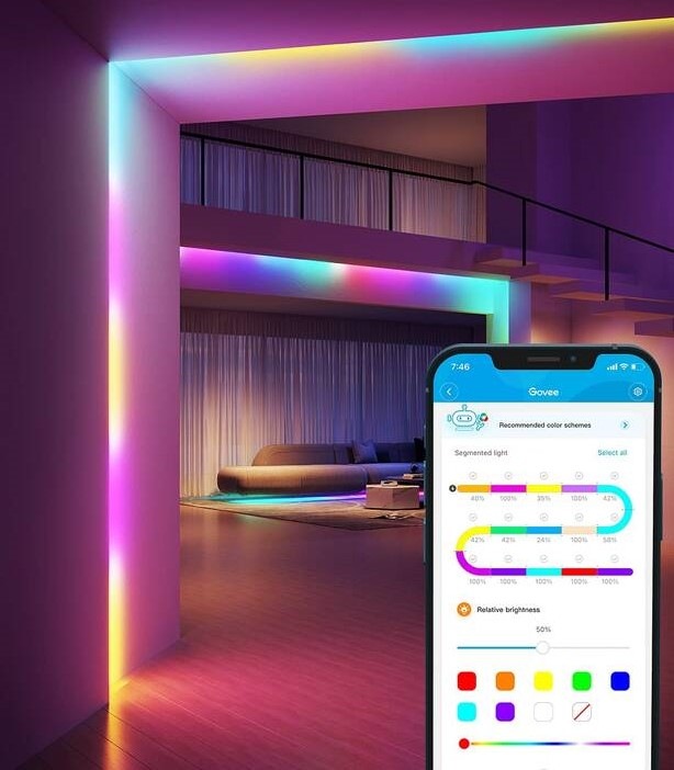 LED pásek Govee WiFi RGBIC Smart LED PRO, 5m LED pásek Govee WiFi RGBIC Smart LED PRO, 5m
