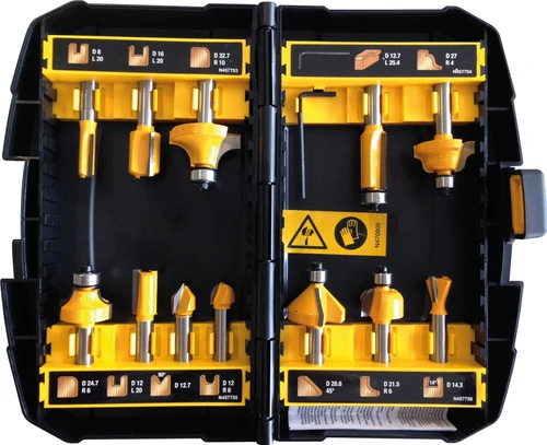 Sada fréz Dewalt DT90016-QZ 12 dílů