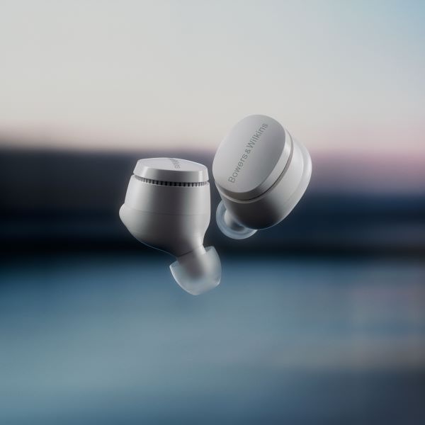 Sluchátka Bowers & Wilkins Pi6 - světle šedá Sluchátka Bowers & Wilkins Pi6 - světle šedá