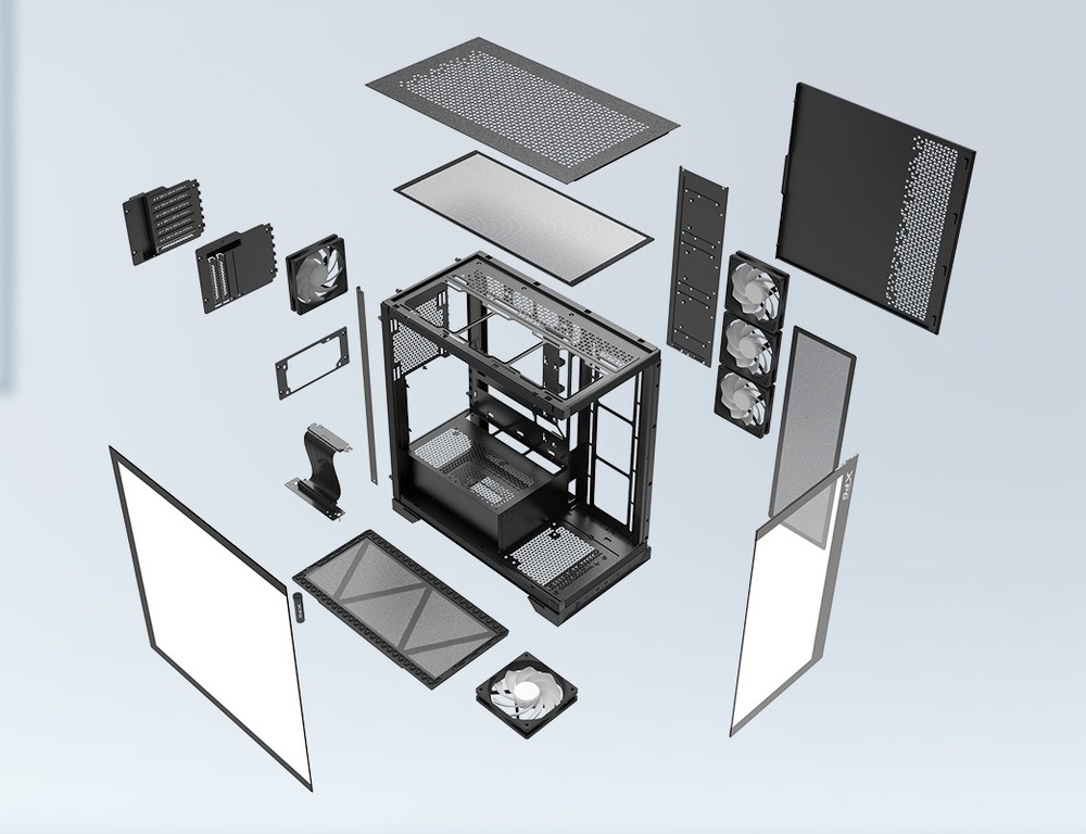 Case ADATA XPG Invader X černá