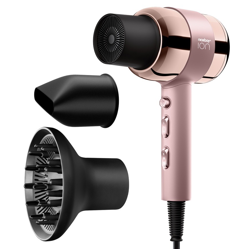 Fén Niceboy ION AirSonic PRO Pink