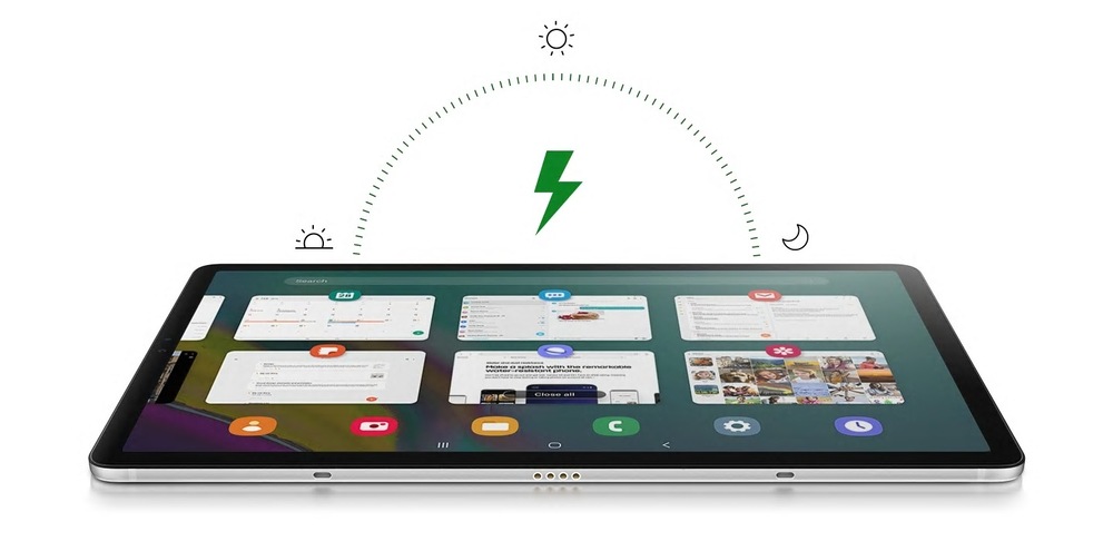 Dotykový tablet Samsung Galaxy Tab S5e stříbrný Dotykový tablet Samsung Galaxy Tab S5e stříbrný