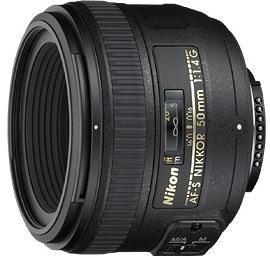 Objektiv Nikon NIKKOR 50 mm f/1.4G AF-S černý