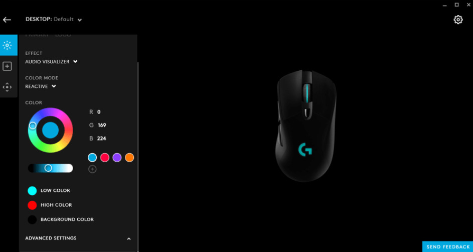 Myš Logitech G703 Lightspeed Wireless černá Myš Logitech G703 Lightspeed Wireless černá