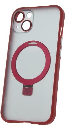 Kryt na mobil CPA Mag Ring na Apple iPhone 13 červený