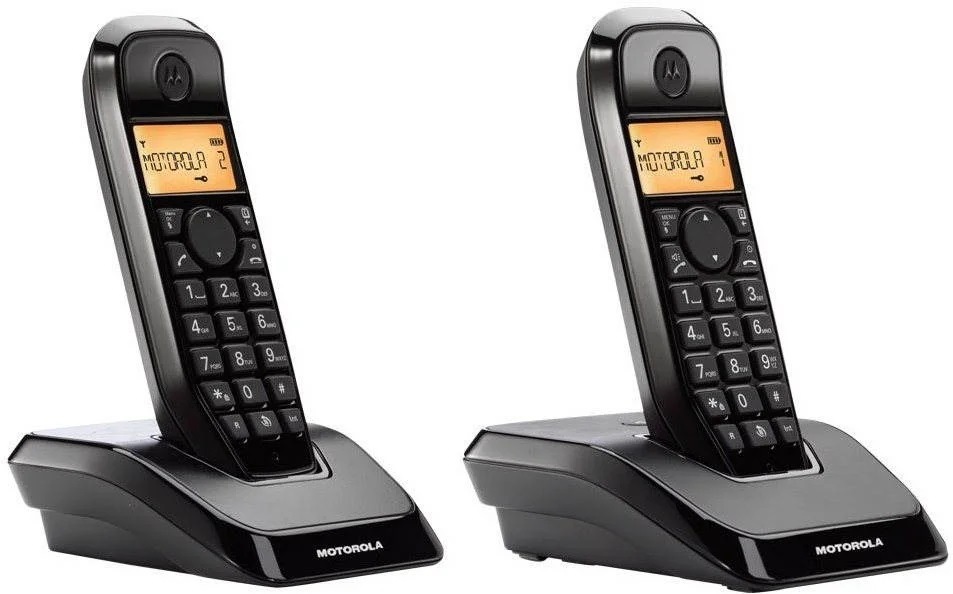 Domácí telefon Motorola S1202 Duo bílý