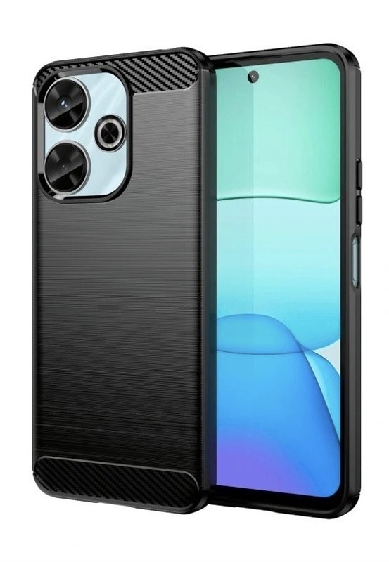 Kryt na mobil WG Carbon na Xiaomi Redmi 13 4G černý