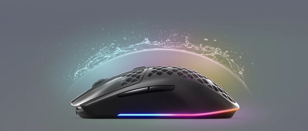 Myš SteelSeries Aerox 3 Wireless (2022) černá