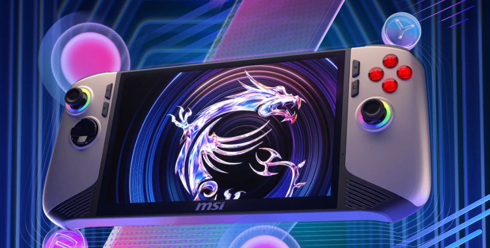 Herní konzole MSI Claw 8 AI+ A2VM Polar Tempest Edition bílý Herní konzole MSI Claw 8 AI+ A2VM Polar Tempest Edition bílý