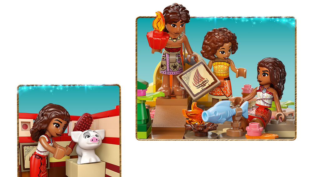 Kánoi z 529 dílků pomáhá sestavit aplikace LEGO Builder a hotové plavidlo ozdobí dětskou sbírku.