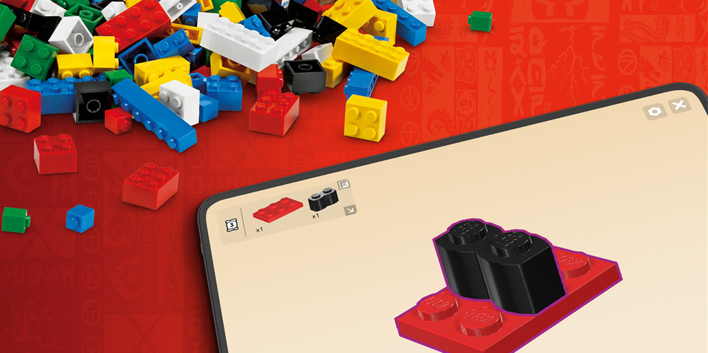 Stavebnice LEGO® NINJAGO® 71808 Kaiův živelný ohnivý robot Aplikace Builder provede stavbou 322 dílků a hotový robot poslouží jako základ dalších kombinací.