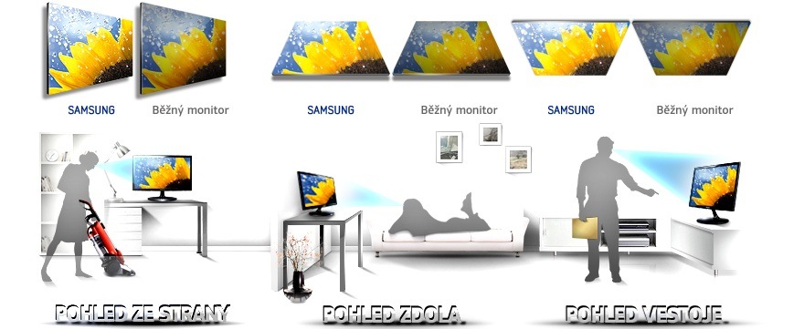 Monitor Samsung S24D300HS černý