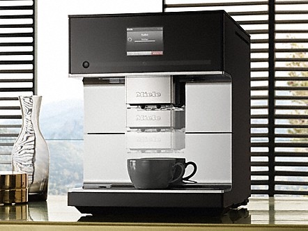 Automatický kávovar Miele CM 7750 obsidián černý