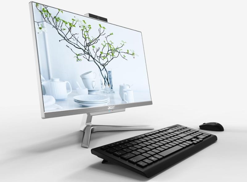 Počítač All In One Acer Aspire C22-820 stříbrný Počítač All In One Acer Aspire C22-820 stříbrný