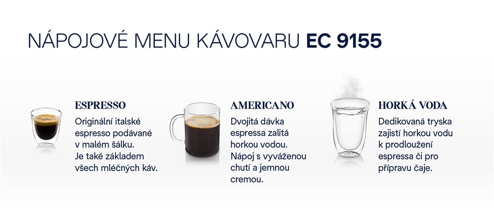 Pákový kávovar De'Longhi La Specialista ARTE EC9155.MB černý/stříbrný Espresso De'Longhi EC 9155 MB La Specialista ARTE