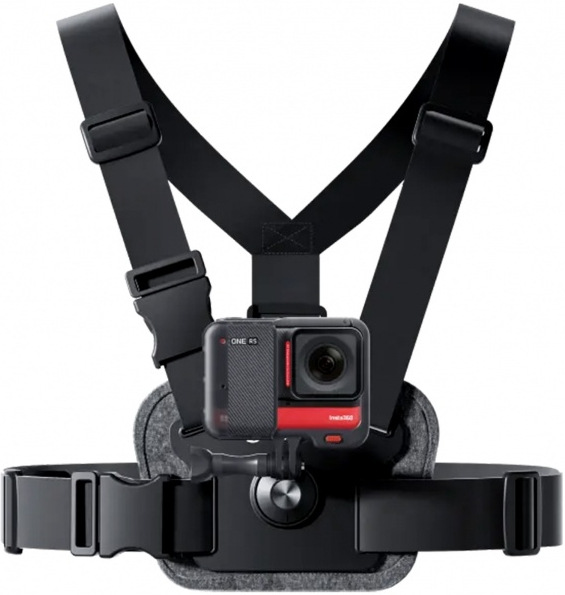 Popruh na hrudník Insta360 Chest Strap černý Outdoorová kamera upevněná na hrudním pásu Insta360 Chest Strap