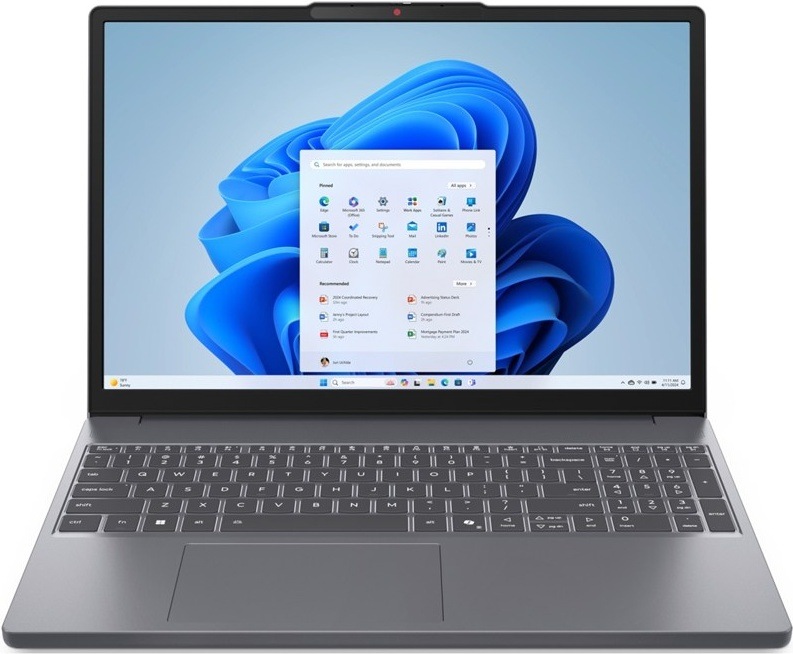 Notebook Lenovo IdeaPad Slim 3 15ARP10, šedá barva