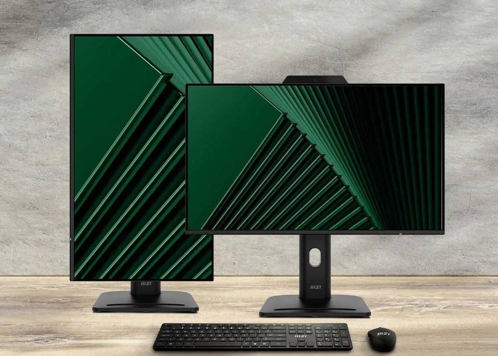 Monitor MSI PRO MP272PMG černý Monitor MSI PRO MP272PMG v moderním pracovním prostoru s příslušenstvím