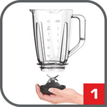 Stolní mixér Tefal Blendforce 2 BL438831 černý