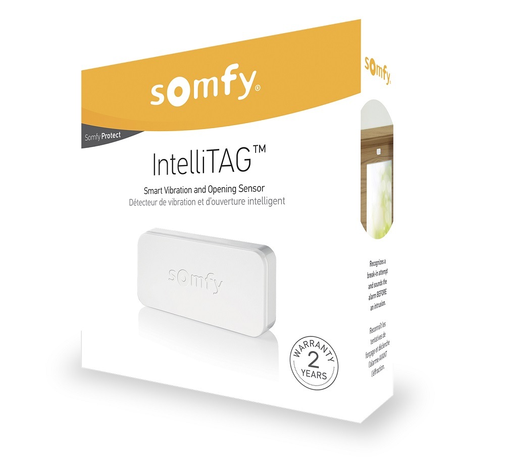 Senzor Somfy dveří a oken IntelliTAG™ pro Protect bílý Senzor Somfy dveří a oken IntelliTAG™ pro Protect bílý