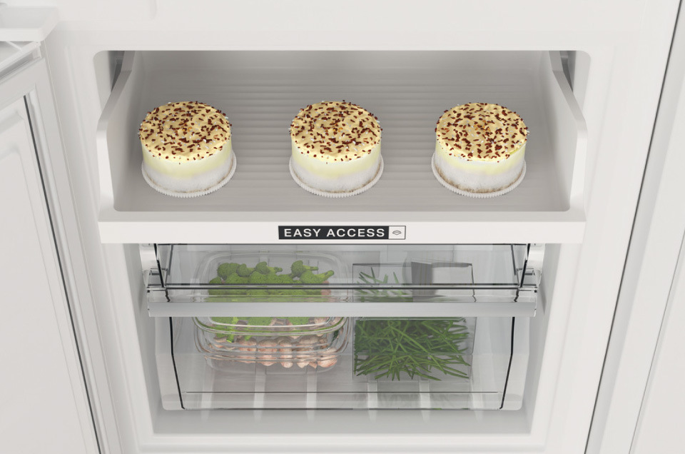 Chladnička kombinovaná Whirlpool WHC20 T352, NoFrost vestavná, easy Access
