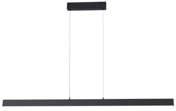 Závěsné svítidlo IMMAX NEO LITE TRIANGOLO SMART 125cm 28W s BEACON, Wi-Fi, TUYA - černé
