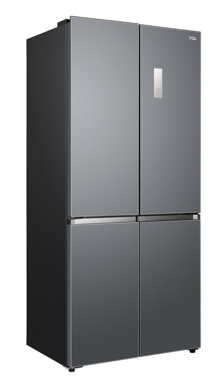 Americká lednice TCL RC521CXE0 nerez