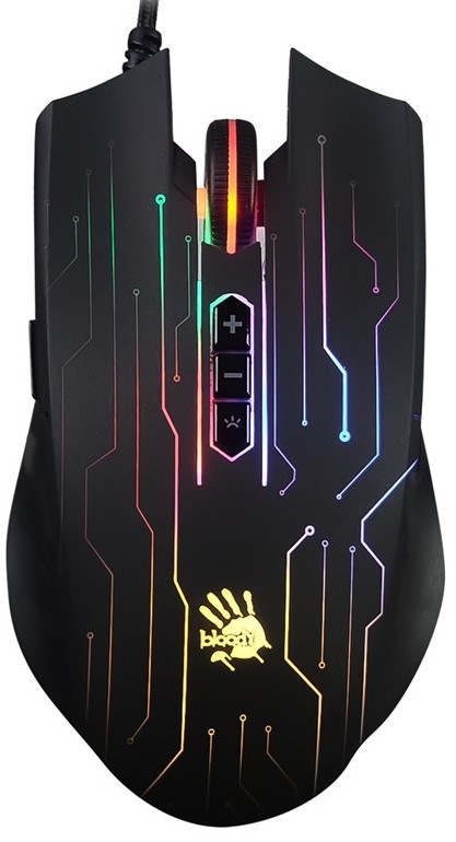 Myš A4Tech BLOODY Q81RGB - černá