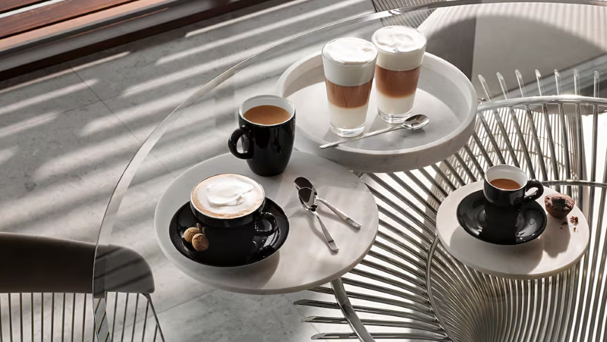 Vestavné espresso Miele CVA 7440 nerez Vestavné espresso Miele CVA 7440 nerez