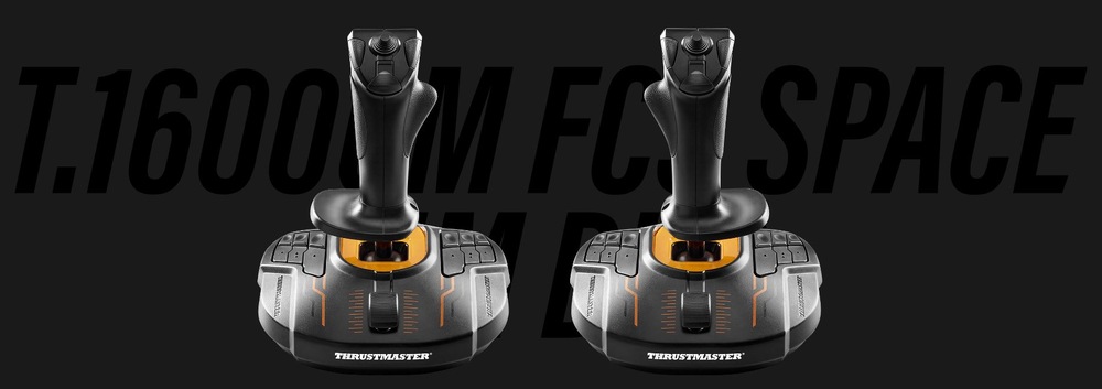 Joystick Thrustmaster T16000M Space SIM duo stick Hotas Thrustmaster T16000M Space SIM Duo Stick