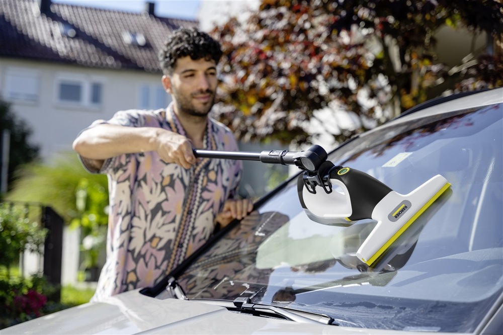 Čistič oken Kärcher WV 3 Comfort Extended černý/bílý Čistič oken Kärcher má krátký prodlužovací nástavec pro hůře dostupná místa