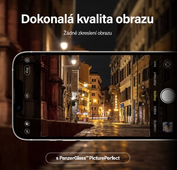 Tvrzené sklo PanzerGlass Camera Protector na Apple iPhone 13 Pro/13 Pro Max PanzerGlass Camera Protector na Apple iPhone 13 mini/13