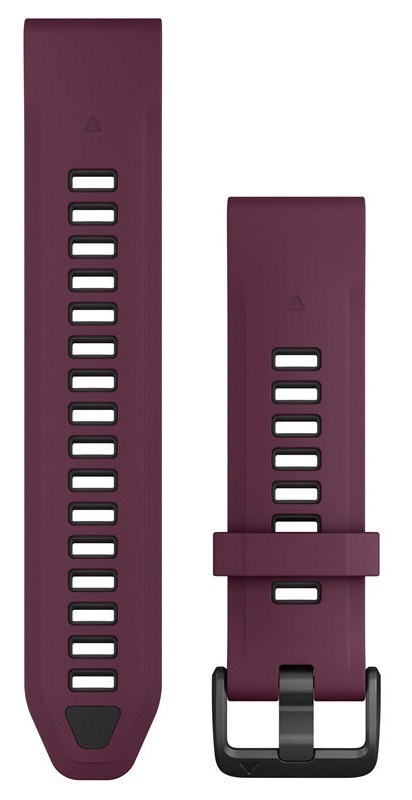 Řemínek Garmin QuickFit (20 mm) šedý/vínový