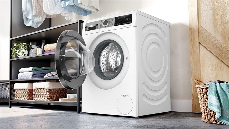 Bosch pračka WGG256F0CS s otevřenými dvířky