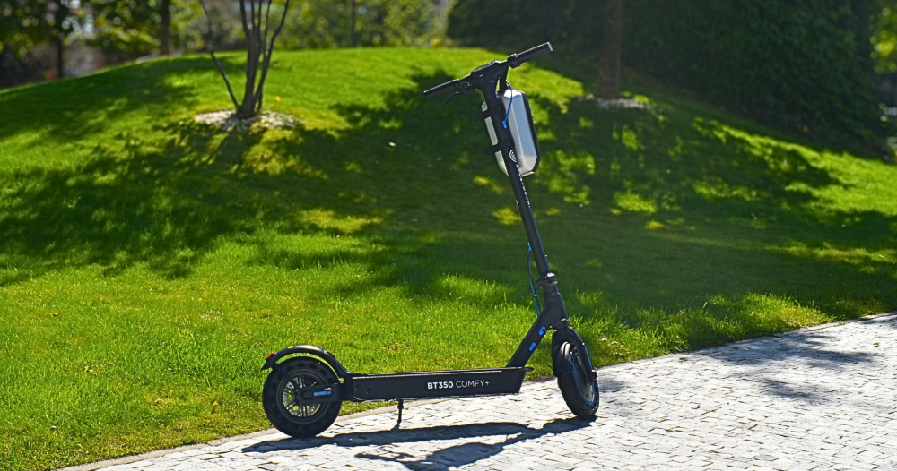 Elektrická koloběžka Bluetouch BT350 COMFY+ černá/červená