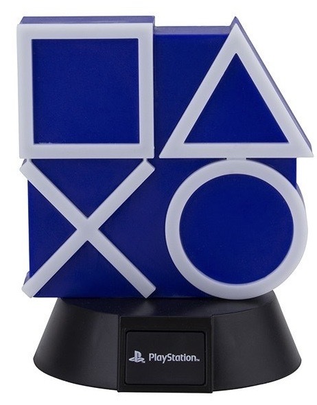 Dekorativní LED Paladone Icon Light Playstation modré