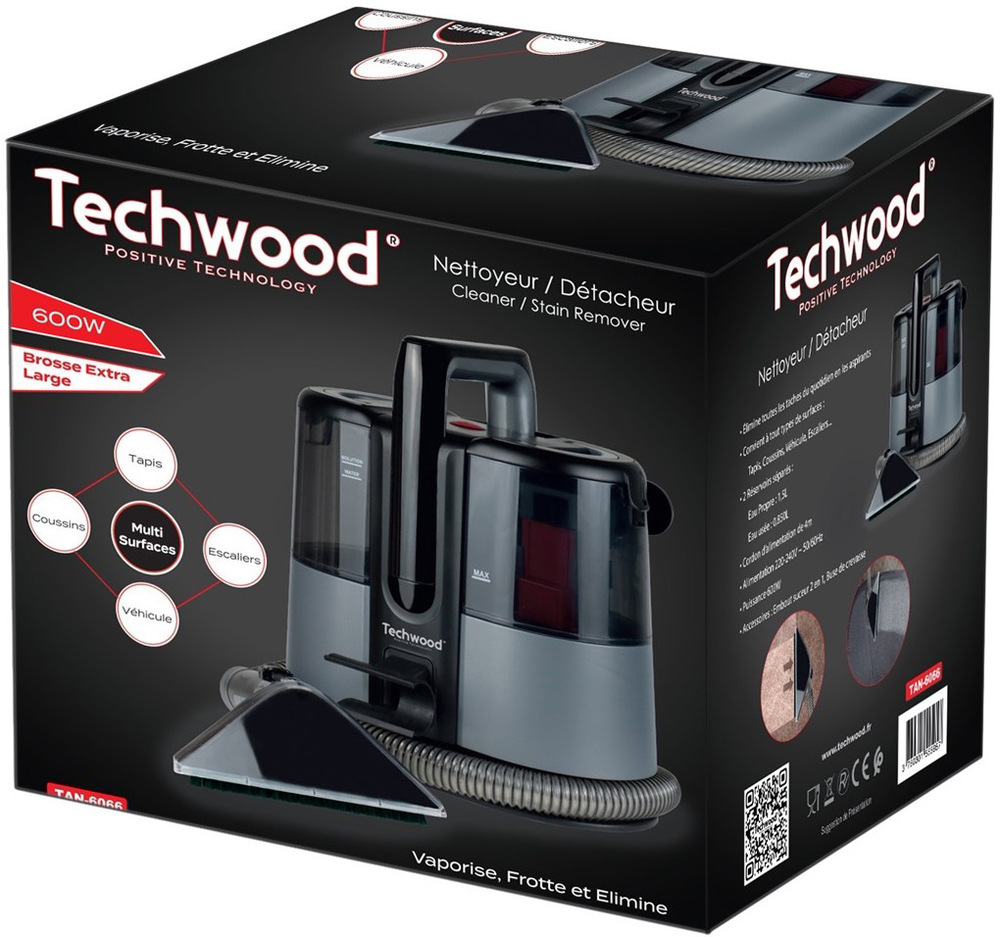 Tepovač koberců Techwood TAN6060 - balení