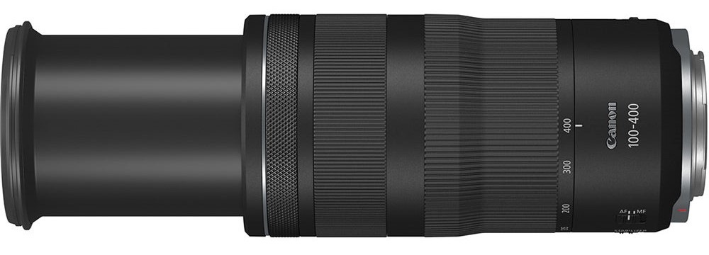 Objektiv Canon RF 100-400 mm f/5.6-8 IS USM černý Objektiv Canon RF 100-400 mm f/5.6-8 IS USM černý