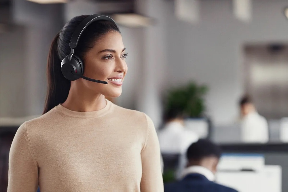 Headset Jabra Evolve2 65, USB-A, MS teams, Stereo, DeskStand černý