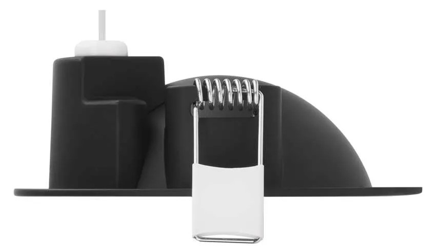 Vestavné svítidlo EMOS Geri 6,5W, 10cm, 780lm, teplá-studená bílá černé LED SVÍTIDLO GERI VES. KR 6,5W 700LM IP20 CCT Č