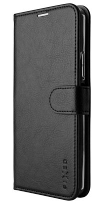 Pouzdro na mobil flipové FIXED Opus na Motorola Moto G75 5G černé