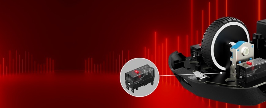Myš HyperX Pulsefire Haste 2 Pro 4K šedá