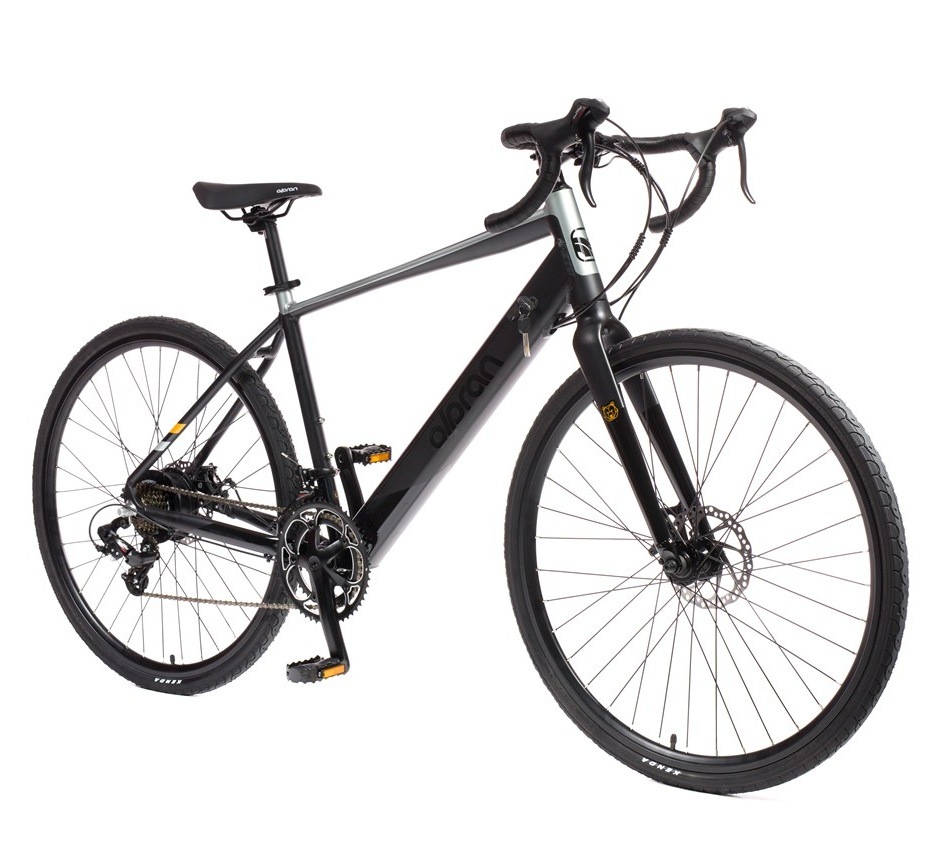 Elektrokolo OLPRAN e-Gravel 17" šedá/černá
