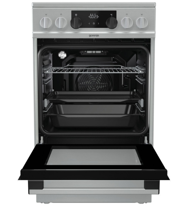 Sklokeramický sporák Gorenje EC5351XA MultiAir nerez