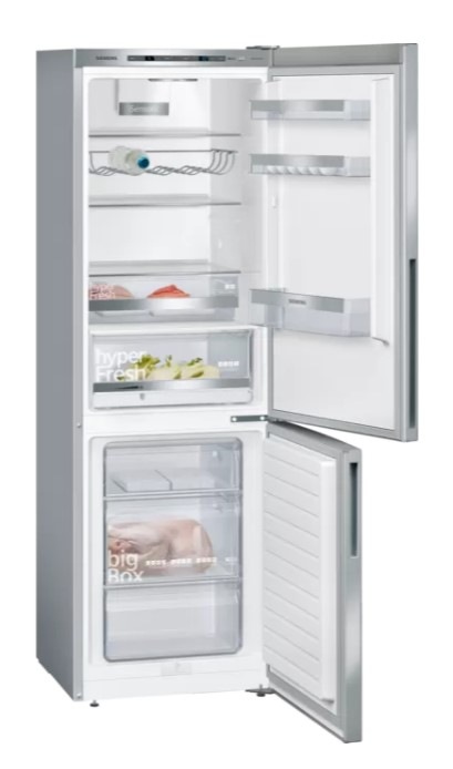 Chladnička s mrazničkou Siemens iQ500 KG36EALCA nerez