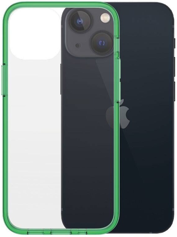 Kryt na mobil PanzerGlass ClearCaseColor na Apple iPhone 13 mini zelený/průhledný